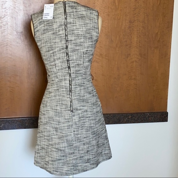 NWT H&M black and white dress size 2 - Picture 4 of 9